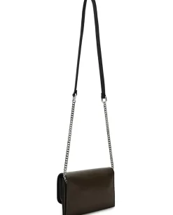 AllSaints Etta Clutch Fango Brown Outlet