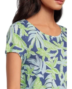 Lilly Pulitzer Etta Scoop Neck Sapphire Pool Tropical Tango Best
