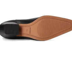 Steve Madden Evan Black Leather New