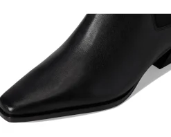 Steve Madden Evan Black Leather New