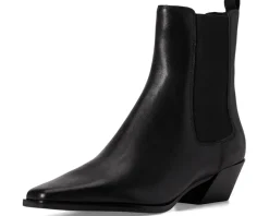 Steve Madden Evan Black Leather New