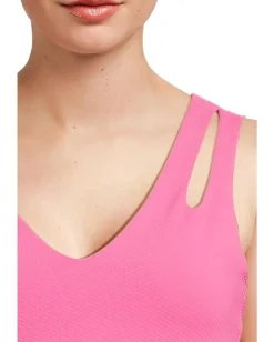 Beach Riot Evelina Top Summer Strawberry Waffle New