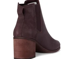 TOMS Evelyn Chelsea Blackberry Leather Online