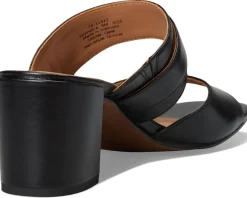 Johnston & Murphy Everly Buckle Slide Black Outlet