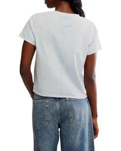 Free People Everyday Tee Ice Water