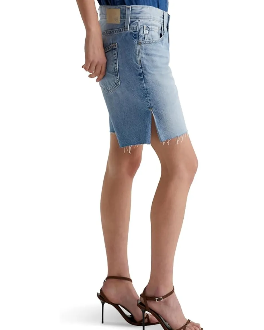 Women AG Jeans Ex-boyfriend Mid Rise Slouchy Shorts