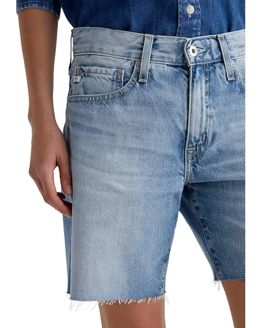 Women AG Jeans Ex-boyfriend Mid Rise Slouchy Shorts