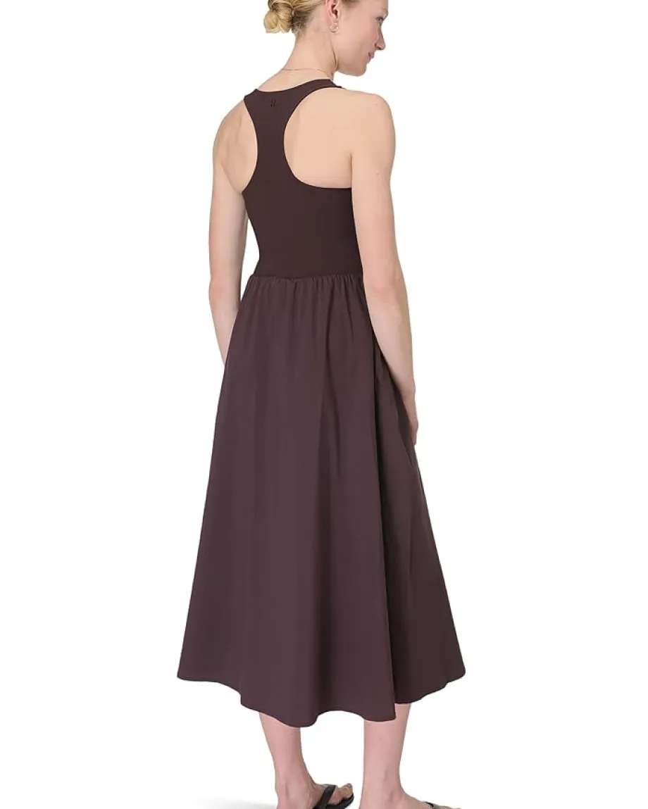 Women Sweaty Betty Explorer Ribbed Racer Dress