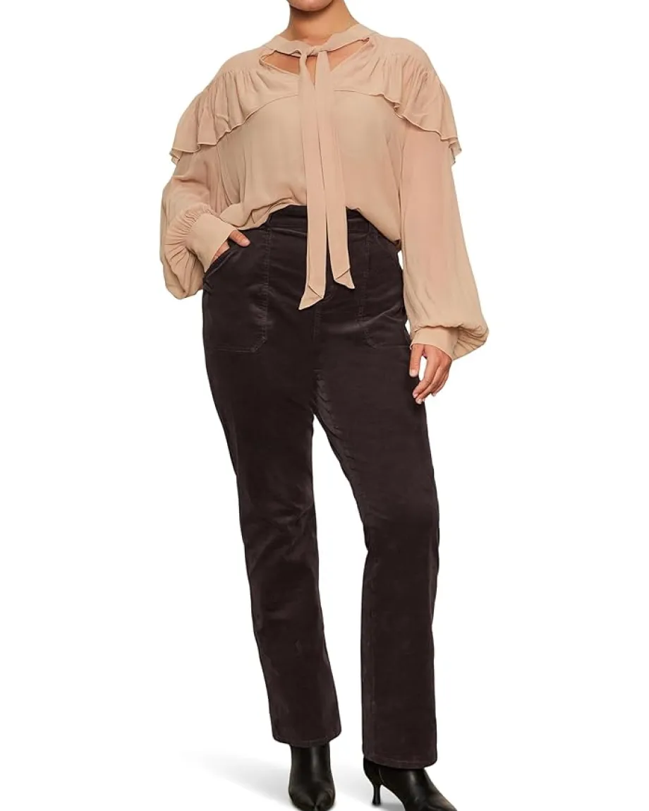 Women Sanctuary Fade Into You Ruffle Blouse
