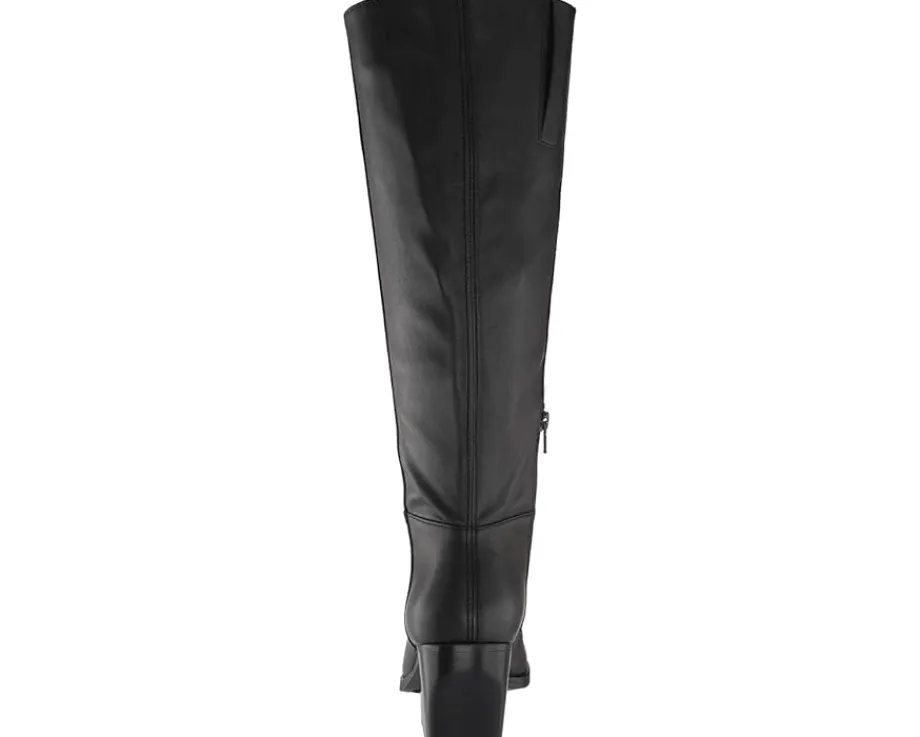 Naturalizer Fae Wide Calf Black Leather Best