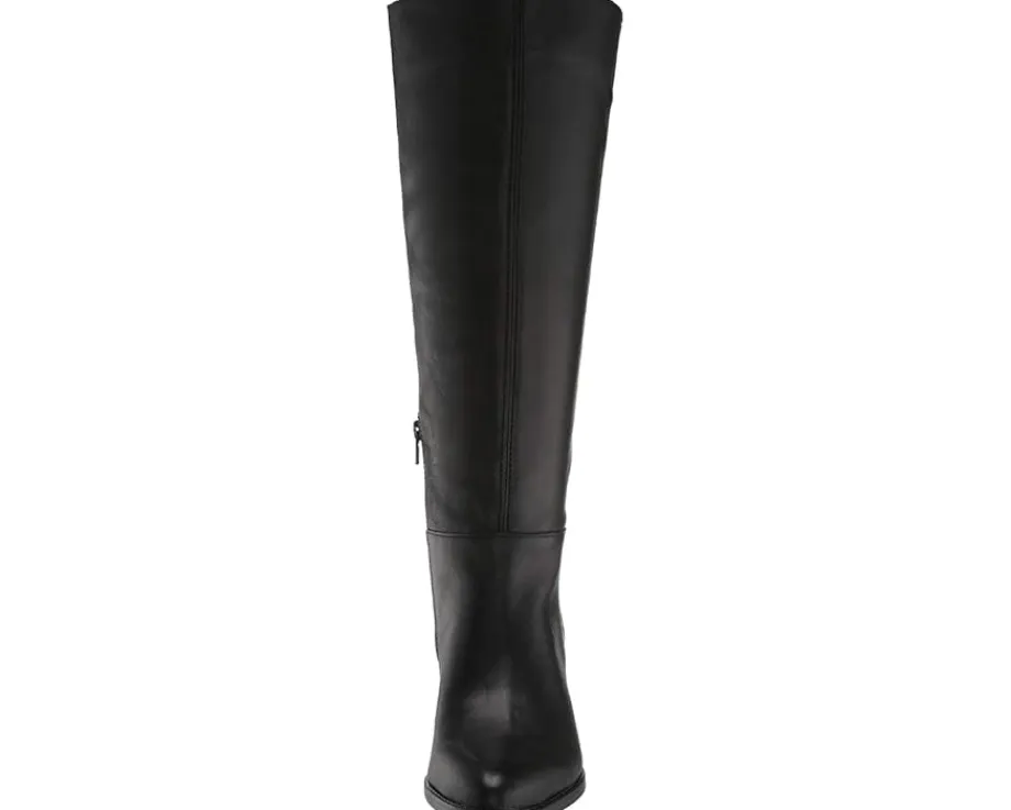 Naturalizer Fae Wide Calf Black Leather Best