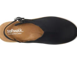 SoftWalk Fairbanks Black Nubuck