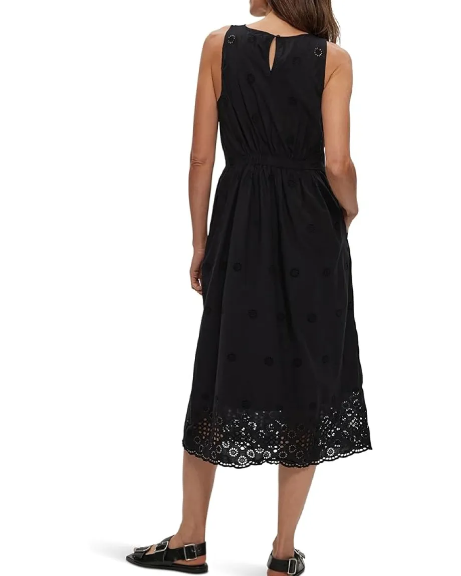 Michael Stars Faith Midi Dress Black Online