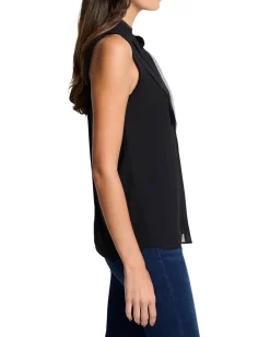 Women NIC+ZOE Falling Chiffon Tank