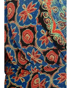 Free People Falling For You Top Blue Combo Hot