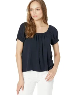 Splendid Farrah Top Navy Hot