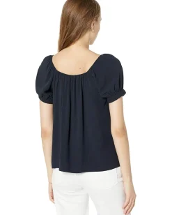 Splendid Farrah Top Navy Hot