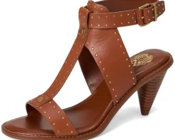 Women Vince Camuto Faunie Studded Cone Heel Sandals