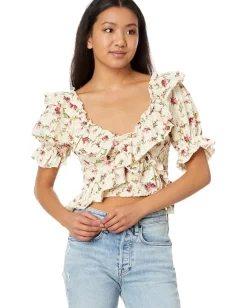 Free People Favorite Girl Top Tea Combo