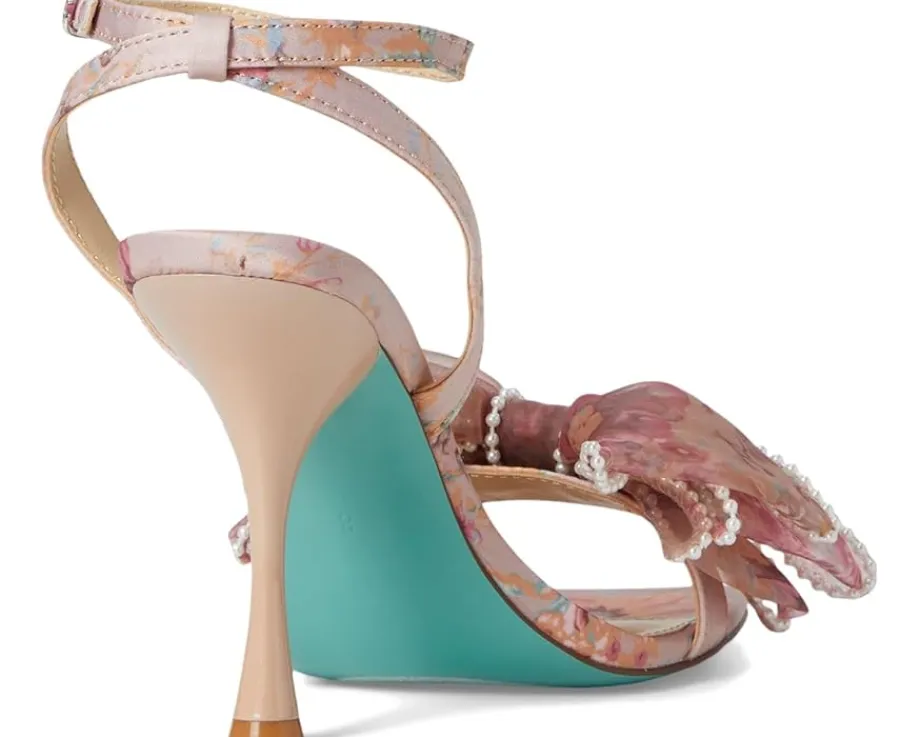 Blue by Betsey Johnson Fawn Nude Floral