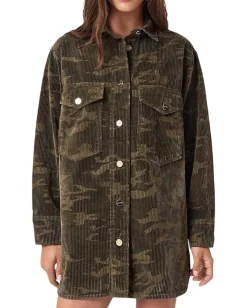 Women AllSaints Faye Flocked Dress