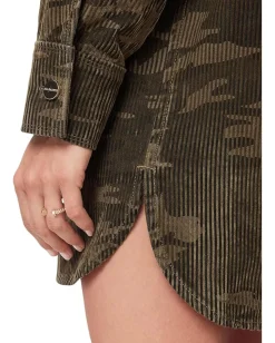 Women AllSaints Faye Flocked Dress