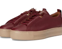 Paul Green Faye Sneakers Wine Leather New