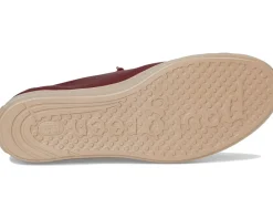 Paul Green Faye Sneakers Wine Leather New