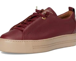 Paul Green Faye Sneakers Wine Leather New