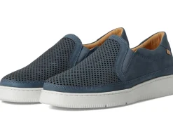 Samuel Hubbard Featherlight Laguna Slip-On Steel Blue Nubuck