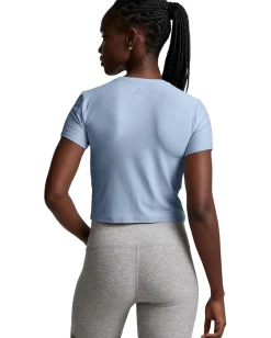 Women Beyond Yoga Featherweight Cropped Tee