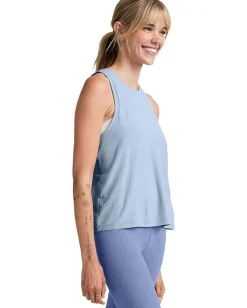 Beyond Yoga Featherweight Rebalance Tank Blue Zen Heather Discount