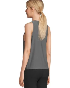 Beyond Yoga Featherweight Rebalance Tank True Gray Heather Best