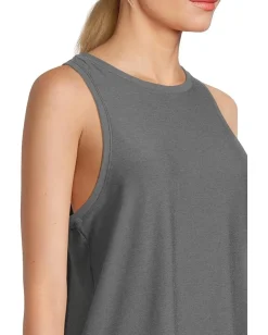 Beyond Yoga Featherweight Rebalance Tank True Gray Heather Best