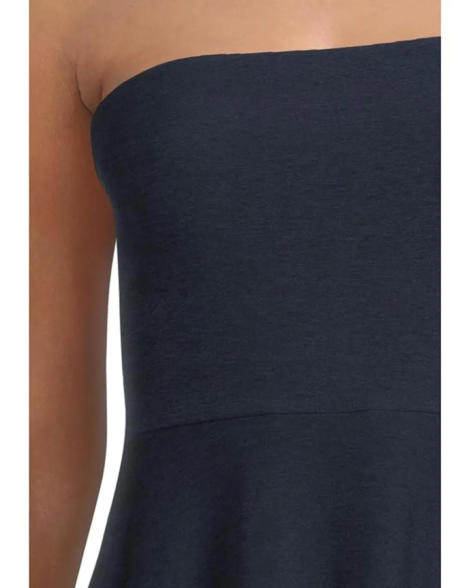 Beyond Yoga Featherweight Strapless Dress Nocturnal Navy Discount