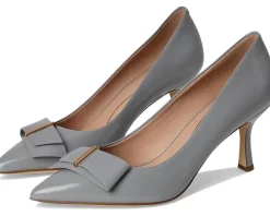 Cole Haan Felicia Bow Pumps Frost Gray Box Leather Best
