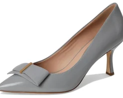 Cole Haan Felicia Bow Pumps Frost Gray Box Leather Best