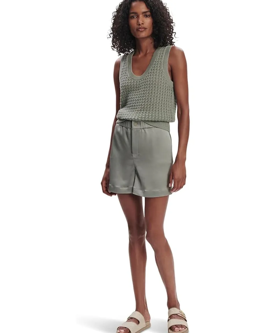 Varley Ferns Open Knit Tank Shadow Sale