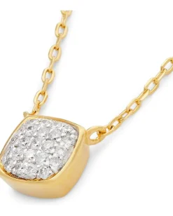 Kate Spade New York Fine Jewerly Pave Diamond Pendant Gold Sale