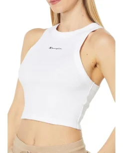 Champion Fitted Rib Tank White Online