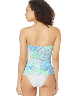 Lilly Pulitzer Flamenco Tankini Top Multi Shell Of A Party New