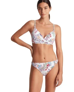 Women Lauren Ralph Lauren Fleurette Single Strap Twist Underwire Bikini Top
