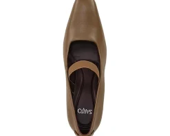 Franco Sarto Flexa Bria Woodland Taupe Brown Leather Sale