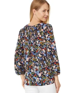 Women Tommy Hilfiger Floral Pintuck Blouse