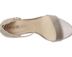 LifeStride Florence Bronze Faux Leather Outlet