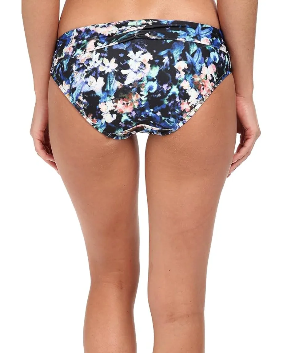 Women Badgley Mischka Floriana Shirred Cross Over Brief