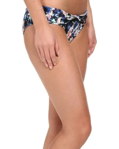 Women Badgley Mischka Floriana Shirred Cross Over Brief