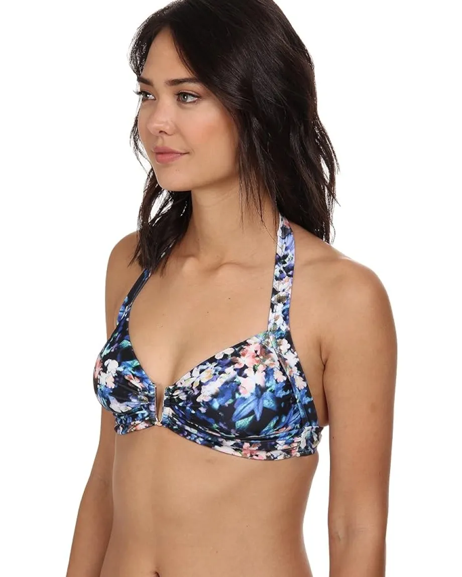 Women Badgley Mischka Floriana U-Wire Halter Bra