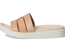 ECCO Flowt Oasis Slide Sandal Biscuit/Biscuit Nubuck Hot
