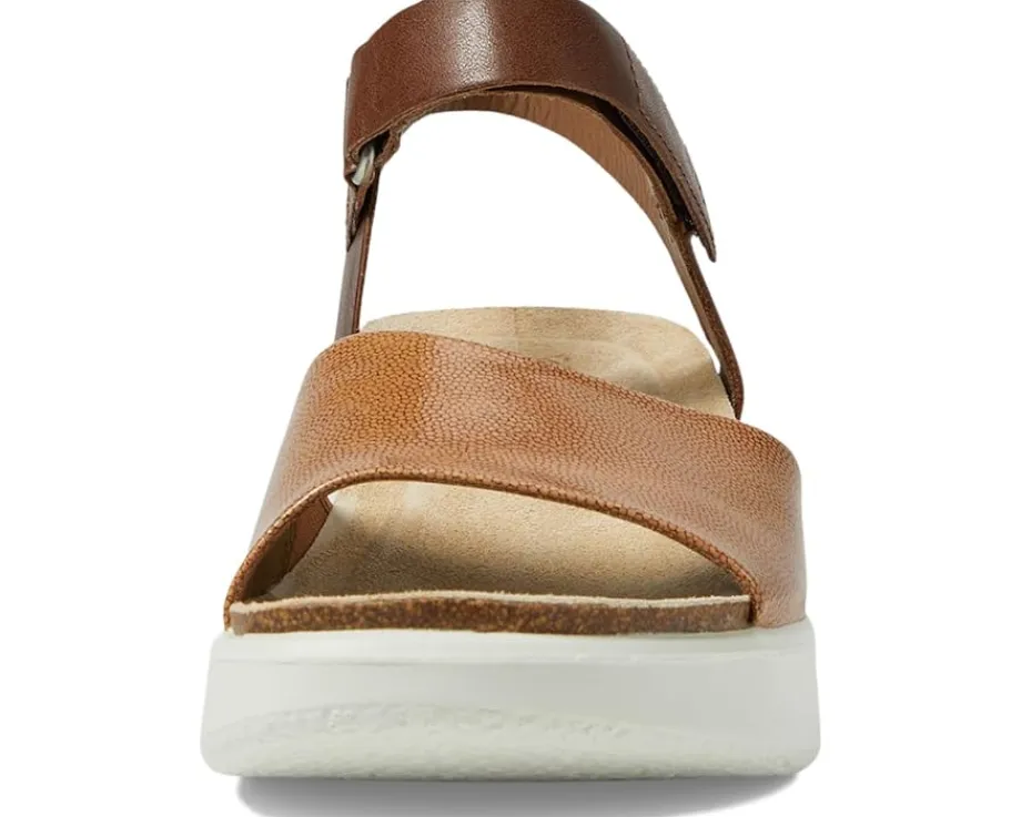 ECCO Flowt Wedge Cork Sandal Cashmere Outlet